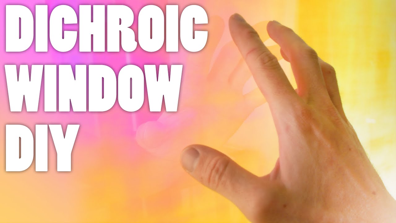 Holographic Window Film Light Show, How to: DIY Light Show with Dichroic  Window Film, By Bem