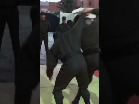 تدريب الدرك الوطني الجزائري