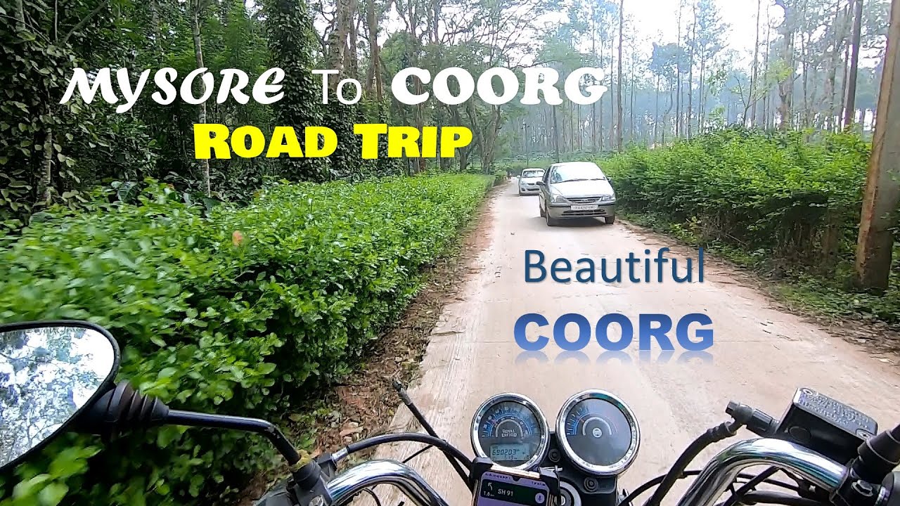coorg mysore bike trip