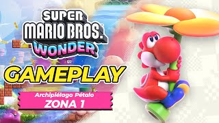 GAMEPLAY Super Mario Bros. Wonder #2 - Archipiélago Pétalo (ZONA 1)