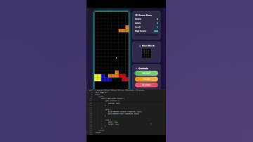 Block Game ✅| Using html , css , js |  Project Funda #projectfunda