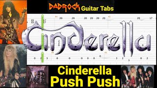 Push Push  Cinderella  Guitar  Bass Tabs Lesson
