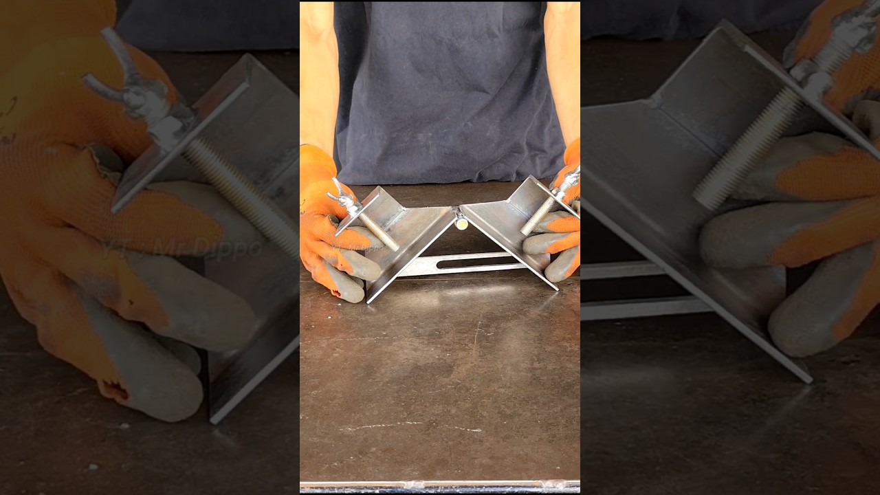 Continuous innovation from novice welders || homemade tool