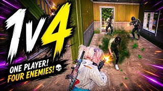 1v4 moments 😳🔥Full intense fight till the end 👀 | Bgmi Gameplay| Fly Max YT