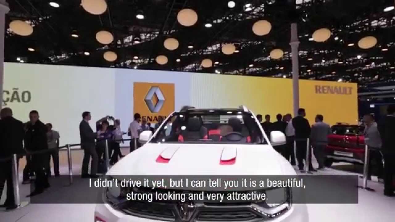 Renault @ Sao Paulo 2014 - Brazil meets Duster Oroch show-car