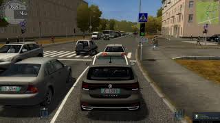 City Car Driving - Volkswagen T - Cross 2019 | Racing in Heavy Traffic screenshot 5