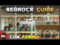 AMAZING Cow Farm For BEEF And LEATHER Bedrock Guide Tutorial Survival Lets Play Minecraft