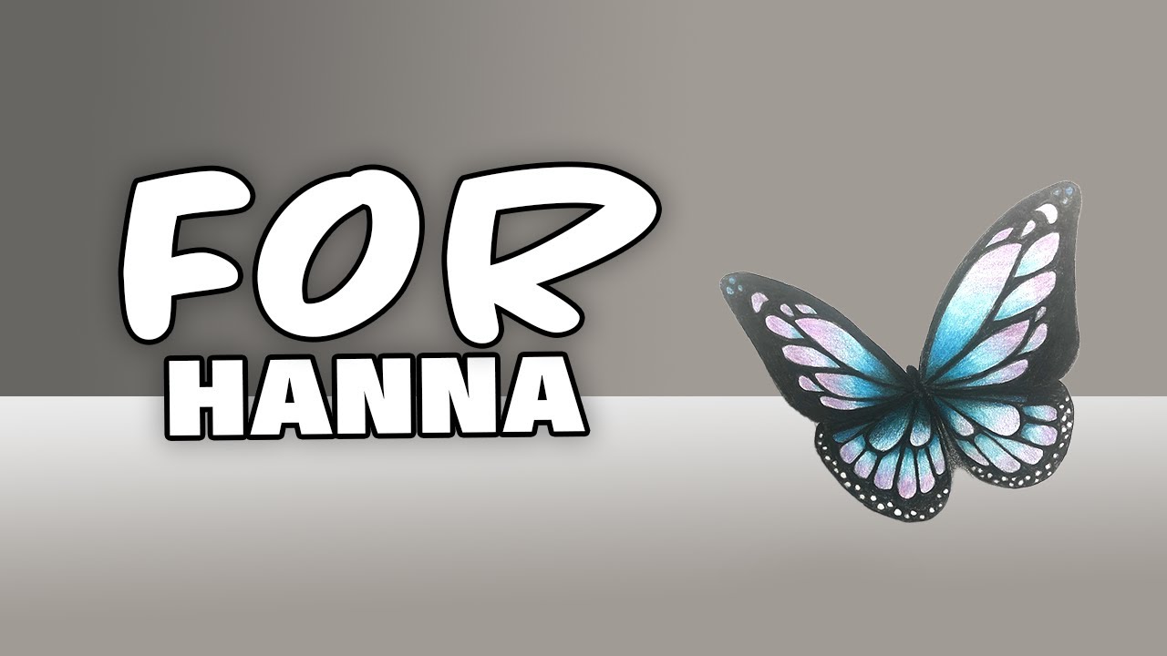 Miniature Painting Mental Health and Grief - Butterfly For Hanna