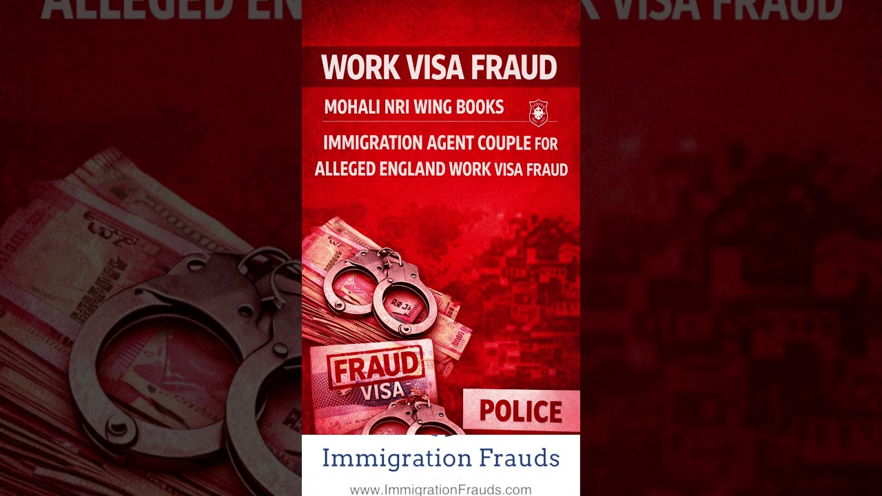 Work Visa Fraud In Mohali, विदेश भेजने के नाम पर एक युवक से लाखों रुपये की ठगी !