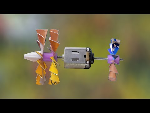 How to make electric jet engine at home
