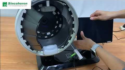 magic mirror 3D skin analyzer to help sell your skin care packages installation video