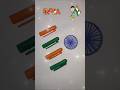 pen ke rapper se banaya India flag #easy #trending #art #Republic Day#India flag #reels #instareels