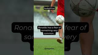 Soccer Fact - Cristiano Ronaldo’s Fear…