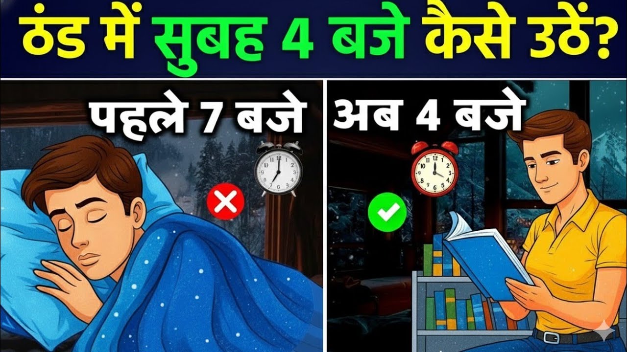 How to Wake Up at 4:30 AM Daily | Morning Routine System l - YouTube