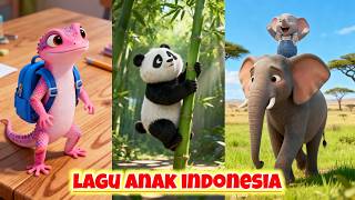 lagu Anak Indonesia  Cicak Di Dinding  Panda Lucu  Naik Hewan  Kitten Song  Lagu Anak Viral