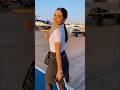 Beautiful Cabin Crew Gives Flying Kiss Shorts Shortvideo 