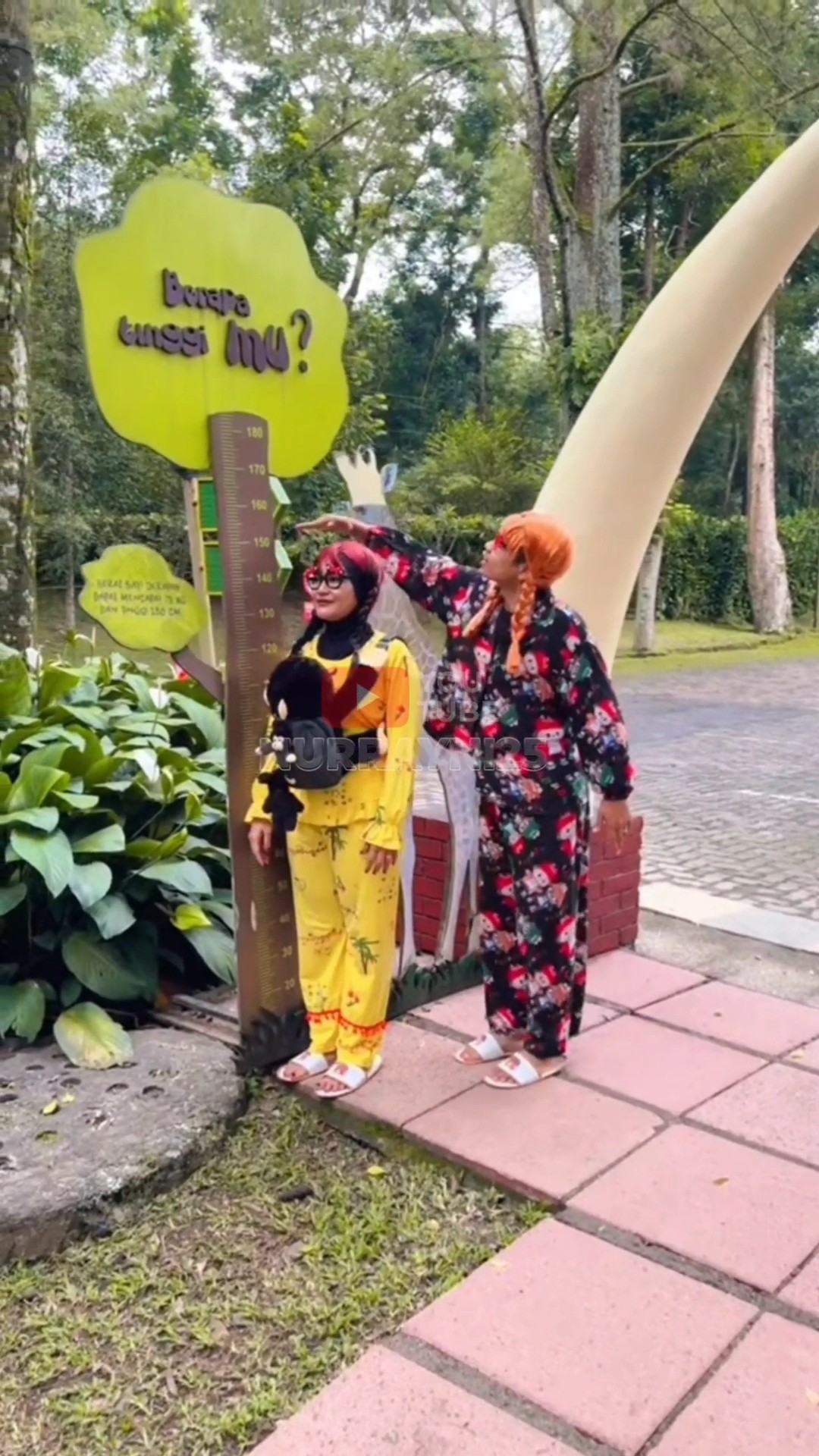 KALAU KAMU TINGGI BADANNYA BERAPA? | NURRAYNI25