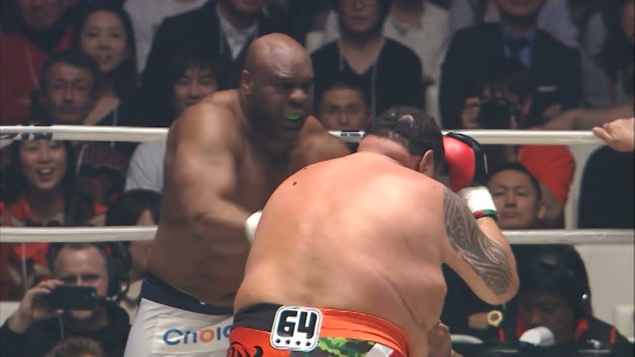 Bob Sapp (USA) vs Taro Akebono (USA) | KNOCKOUT, Fight HD