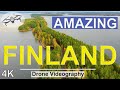 Finland 4K 🇫🇮 | Drone Video Ultra HD | 4K From Above | Pulkkilanharju