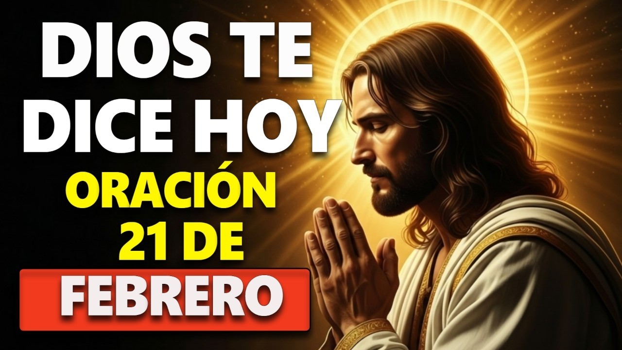 DIOS TE DICE HOY: HE VISTO TU DESVELO; DAME TUS CARGAS Y YO TE DARÉ ...