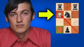 Karpov Plays the Greatest Strategic Move in Chess History!