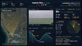 Boca Ciega Bay Data Board LIVE 24/7 | Tides, Weather, Radar, Boats, Cam