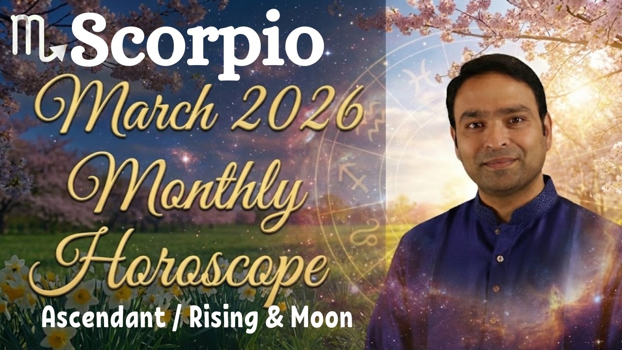 Your 2026 March Astrology: Scorpio's Big Month!