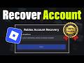 How to Get your Old Roblox Account Back