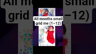 1 to 12 Month Baby Transformation 😍 | Cute Baby Girl Growth Video