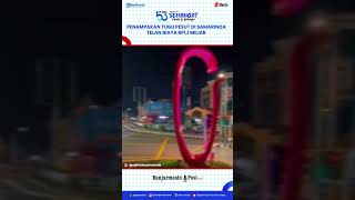 Penampakan Tugu Pesut Di Samarinda Telan Biaya Rp1,1 Miliar, Desainnya Tuai Sorotan