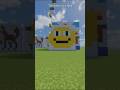 Minecraft giant smile emoji build #minecraft #pixelart #shorts 😉