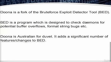 Video 37:  Doona | Kali Linux | Vulnerability Analysis | Complete Hacking Tools in Kali Linux