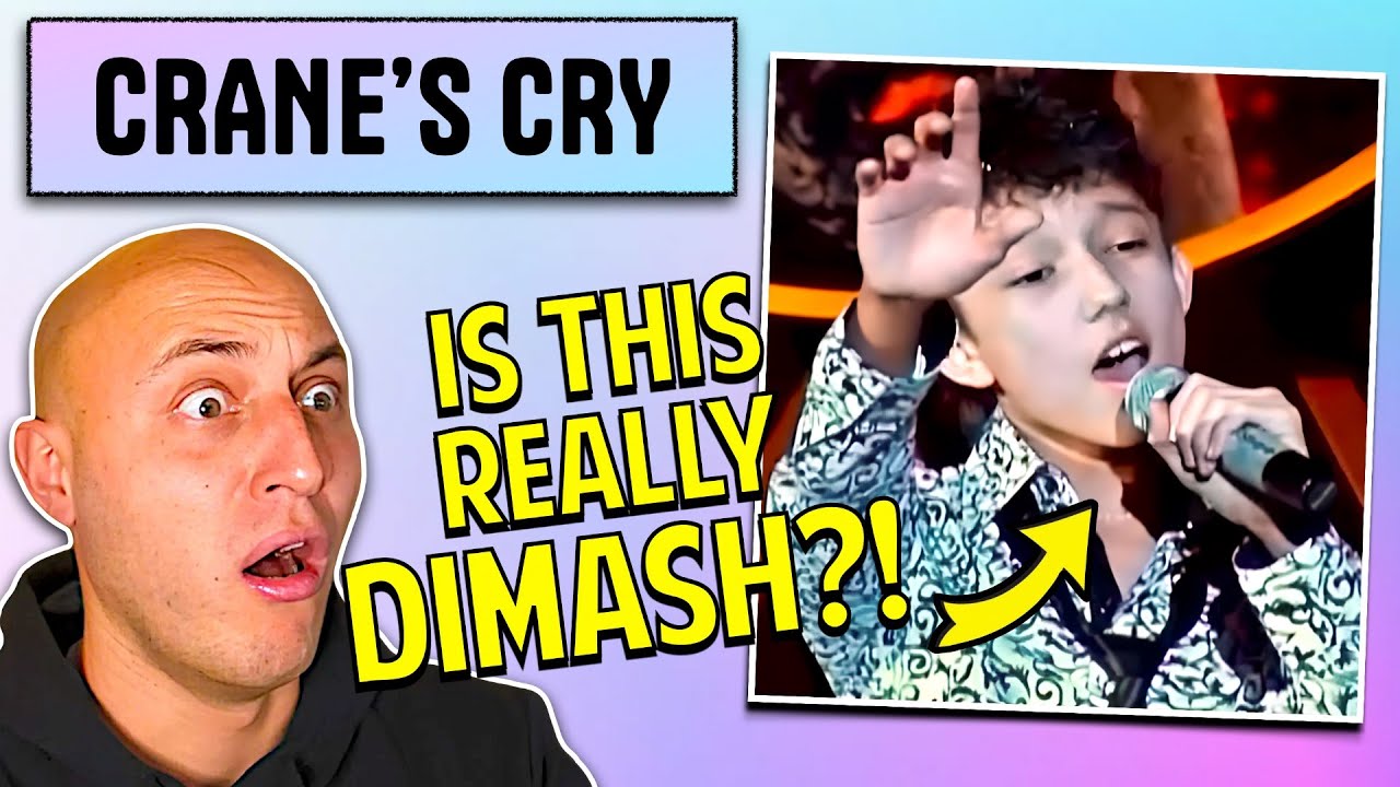 Young Dimash is FULL of surprises! CRANE'S CRY (Classical Singer Reaction & Analysis)