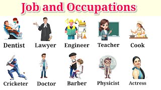 Job and Occupations Vocabulary In English with pictures @Readingpracticechannel