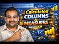 Calculated Columns &amp; Measures in Power BI DAX Tutorial
