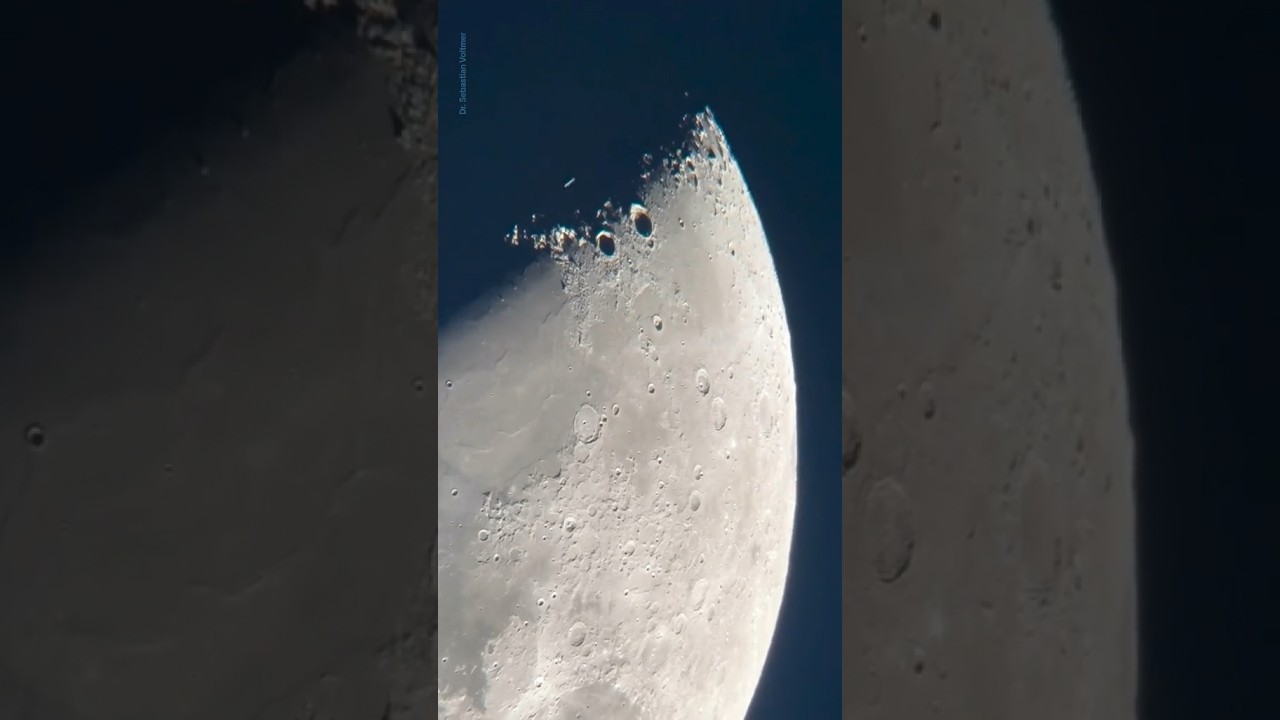 Strange lunar observation!