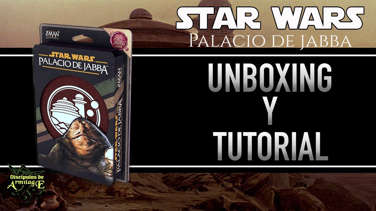 STAR WARS Palacio de Jabba juego de mesa