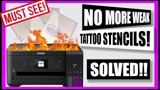 Tattoo Stencils Hack! How To Fix EcoTank Printer Problem! screenshot 5