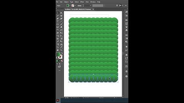 How to Create Realistic Grass in Adobe Illustrator #grass #grasstrack #facts #drawing #shorts