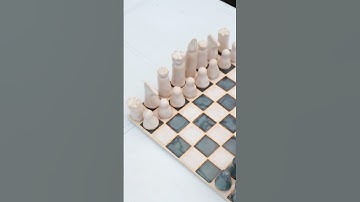 Making a chess set ♟️ from start to finish #pottery #ceramics #art #studio #clay #shorts #tutorial