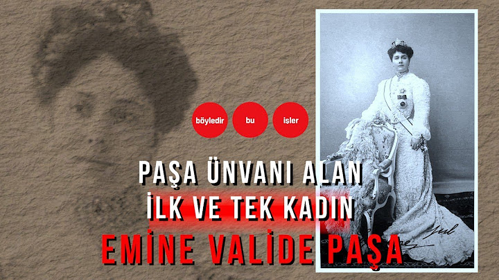 Osmanlı tarihinde “Paşa” ünvanını alan ilk ve tek kadın olarak bilinen Emine Valide Paşa…