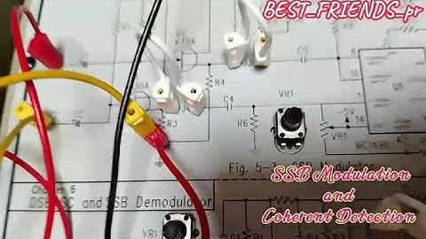 SSB Modulation and Coherent Detection. #lab