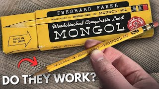 I Tested 70 YEAR OLD Eberhard Faber Pencils