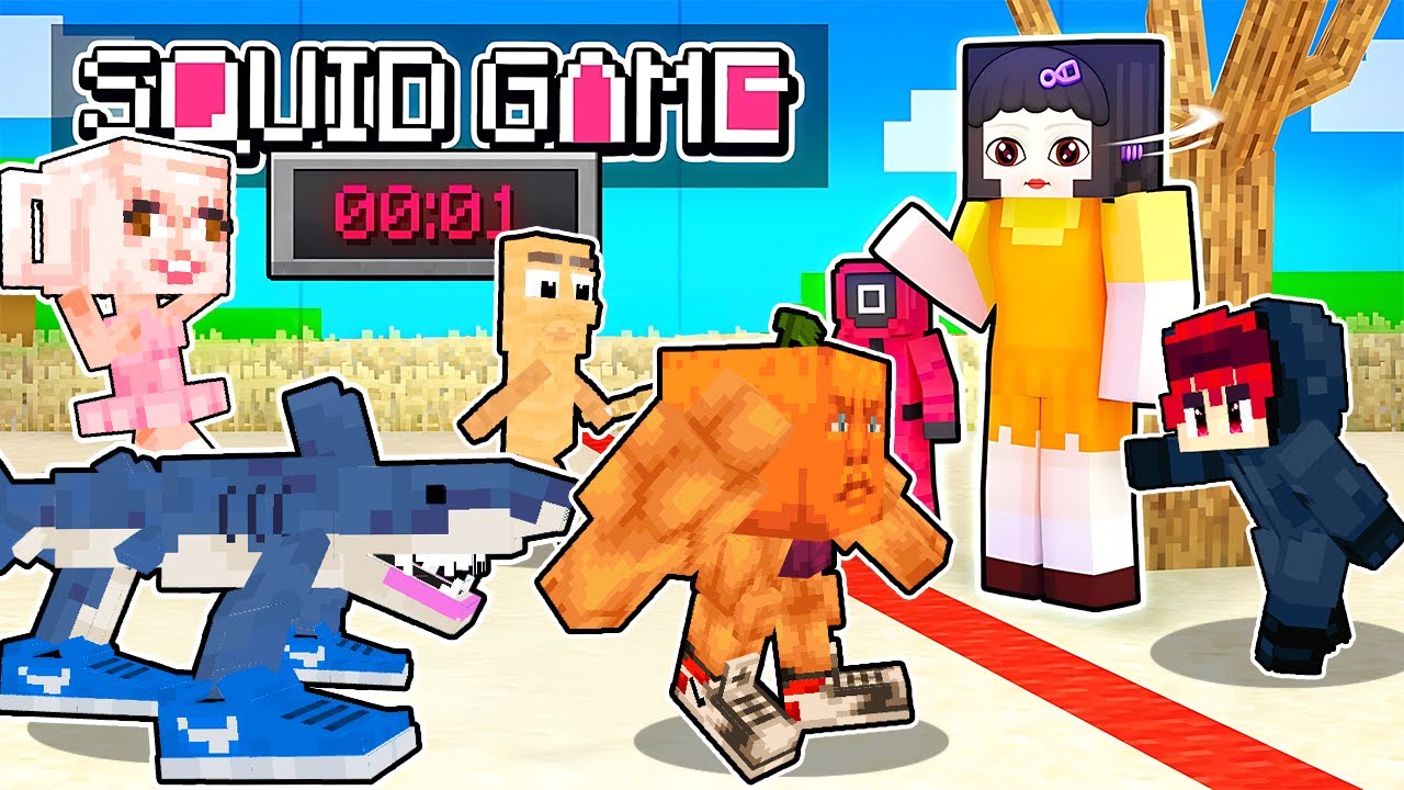 Hachi 24 giờ Tổ Chức Trò Chơi Squid Game Brainrot