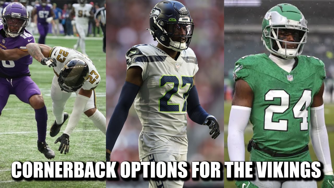 Free Agent Cornerback & Trade Options for the Minnesota Vikings YouTube