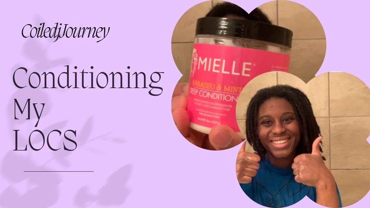 The truth about CONDITIONING your LOCS How I use conditioner (Mielle