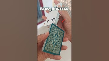 Learn the Coolest Card Shuffle Ever! (Faro Shuffle)