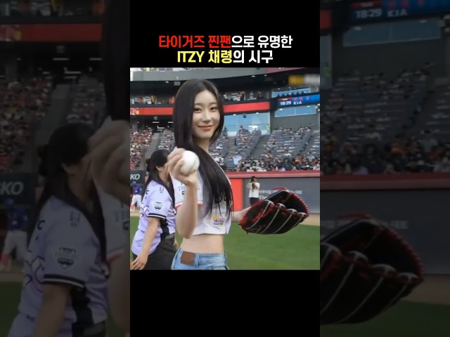 기아 타이거즈 찐팬의 시구