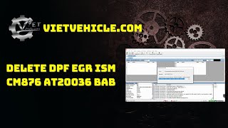 Delete DPF EGR ISM CM876 AT20036 BAB