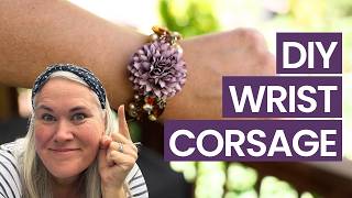 How To Make a Corsage - Making a Vintage Inspired Wrist Corsage